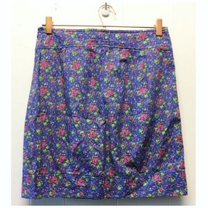 Anthropologie | Kimchi Blue Floral Spring Skirt •